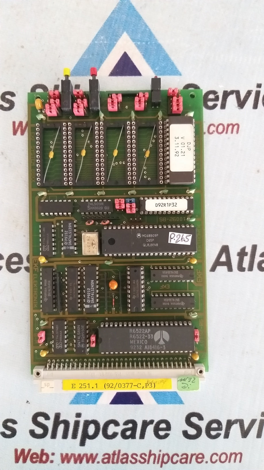 EKF Elektronik D-4700 Pcb Card